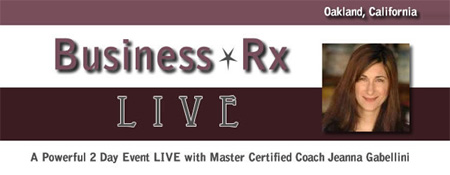 Business Rx Live with Master Coach Jeanna Gabellini