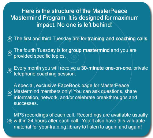 Mastermind with Master Business Coach Jeanna Gabellini Mastermind with Master Business Coach Jeanna Gabellini