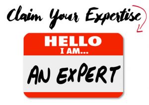 Claim Your Expertise